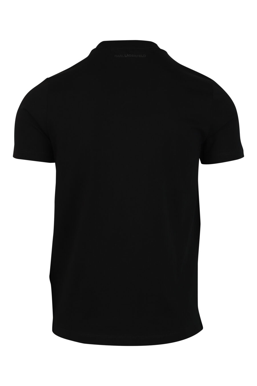 Camiseta negra con maxilogo en silueta negro - 4062226286657 2