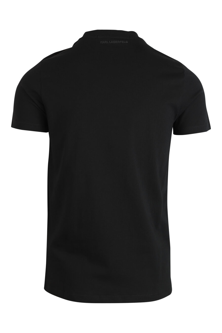 T-shirt preta com logótipo monocromático "rue st guillaume" - 4062226289306 2