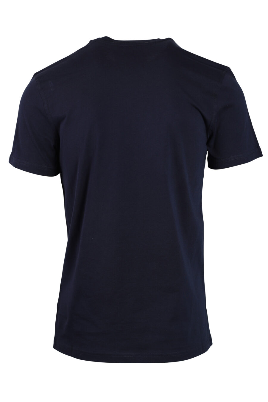 Camiseta azul oscura con maxilogo oso monocromático - 667112914566 2