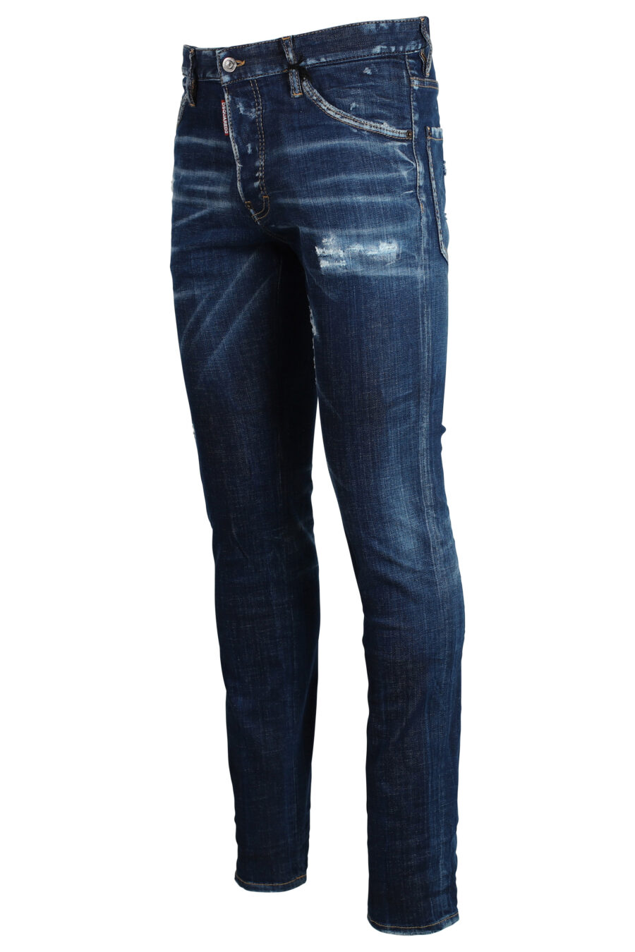 Jeans "Icon cool guy" bleu foncé semi-usé - 8052134643259 2