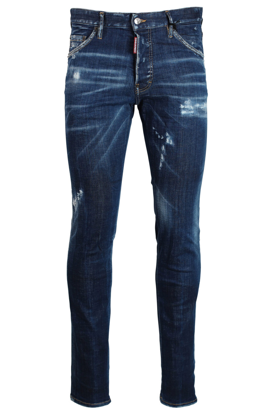 Icon cool guy" jeans dark blue semi-worn - 8052134643259