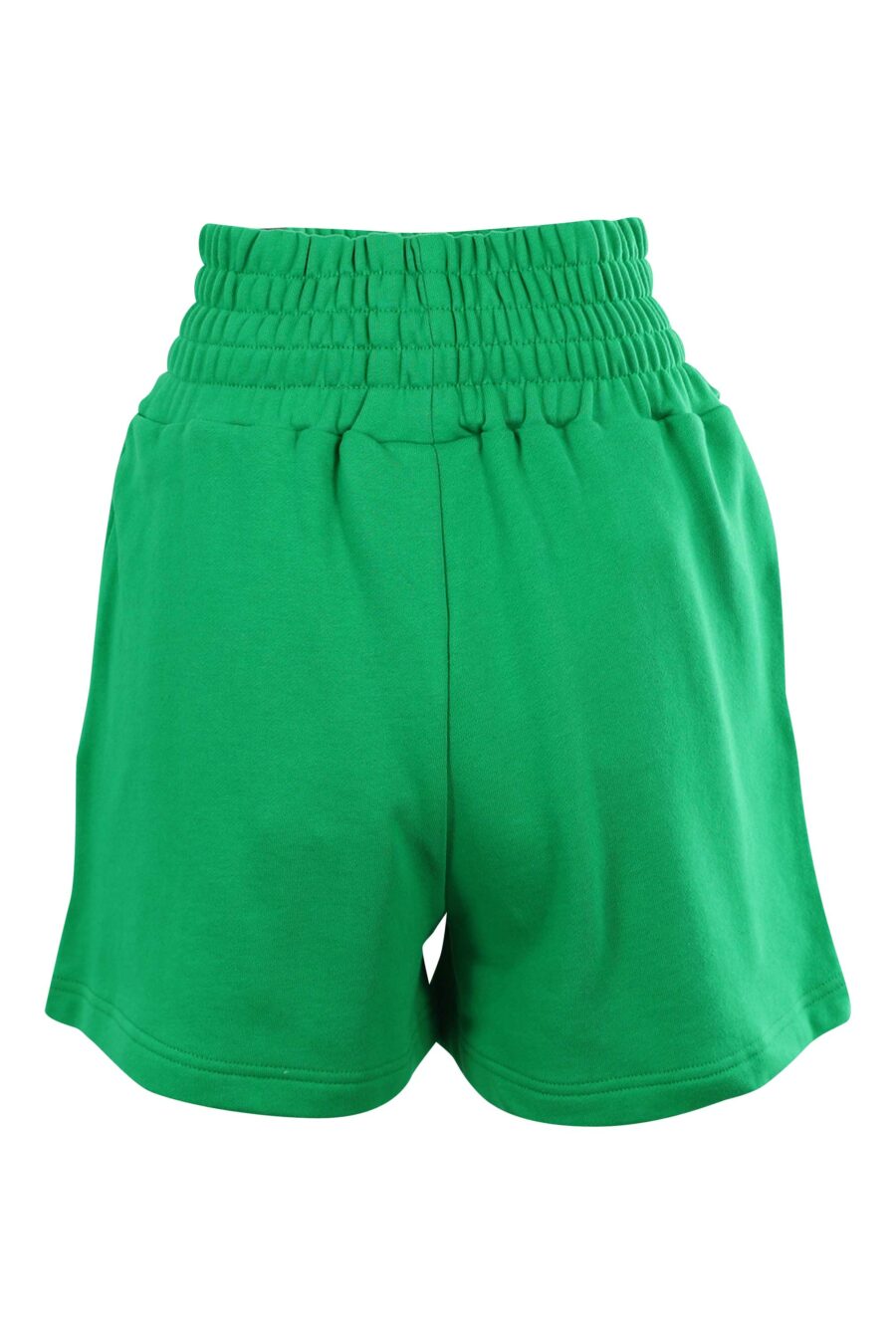 Pantalón de chándal verde corto con logo ojo y estrella - 8052672415479 2