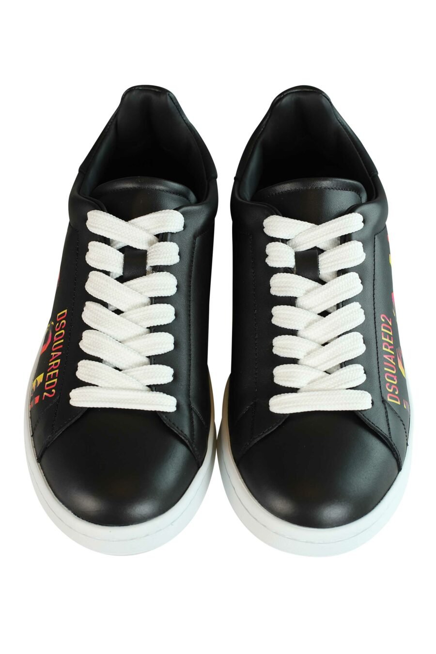 Zapatillas negras "boxer" con logo "icon sunset" - 8055777184479 5