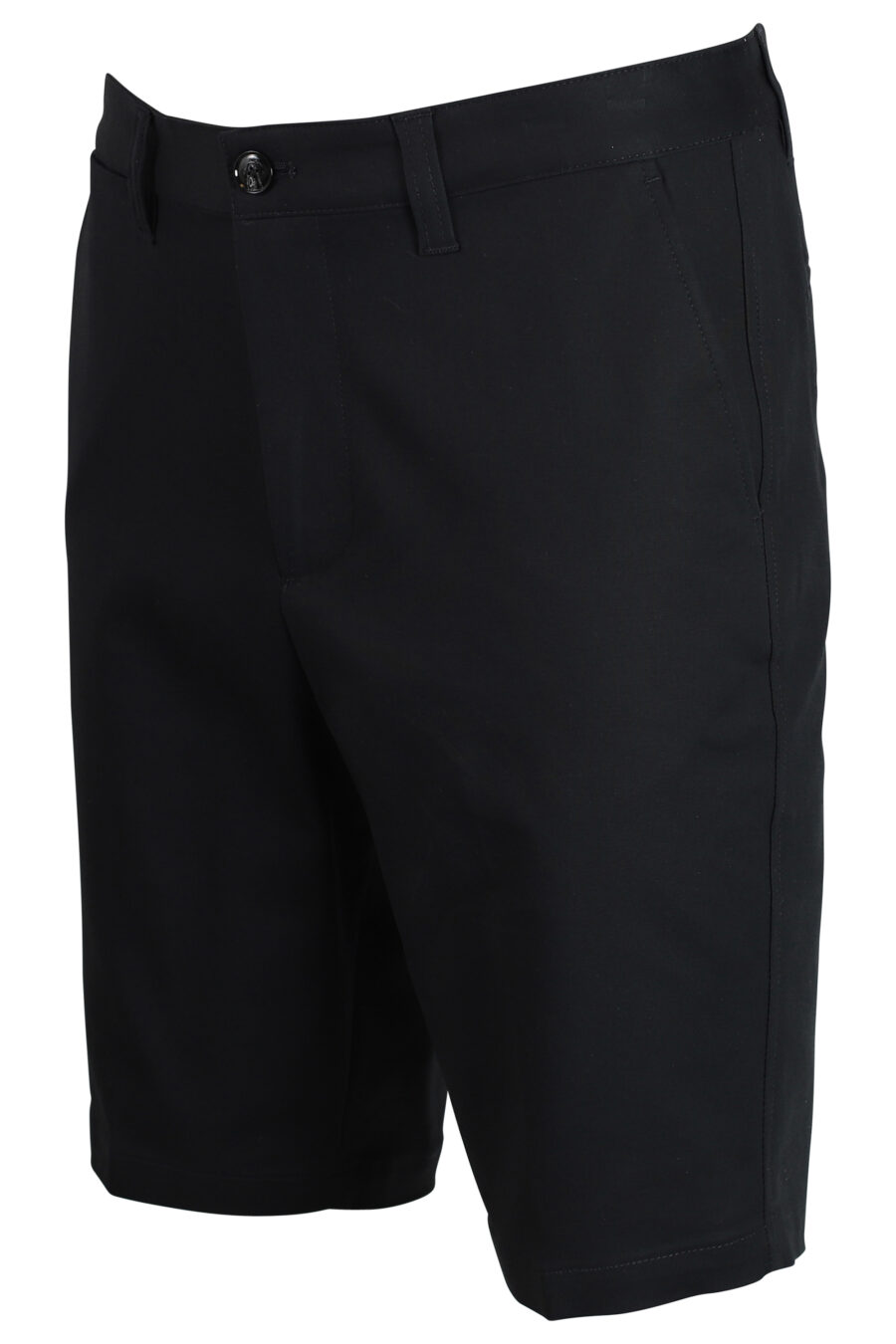 Dunkelblaue Shorts mit Mini-Logo - 8057163302535 2