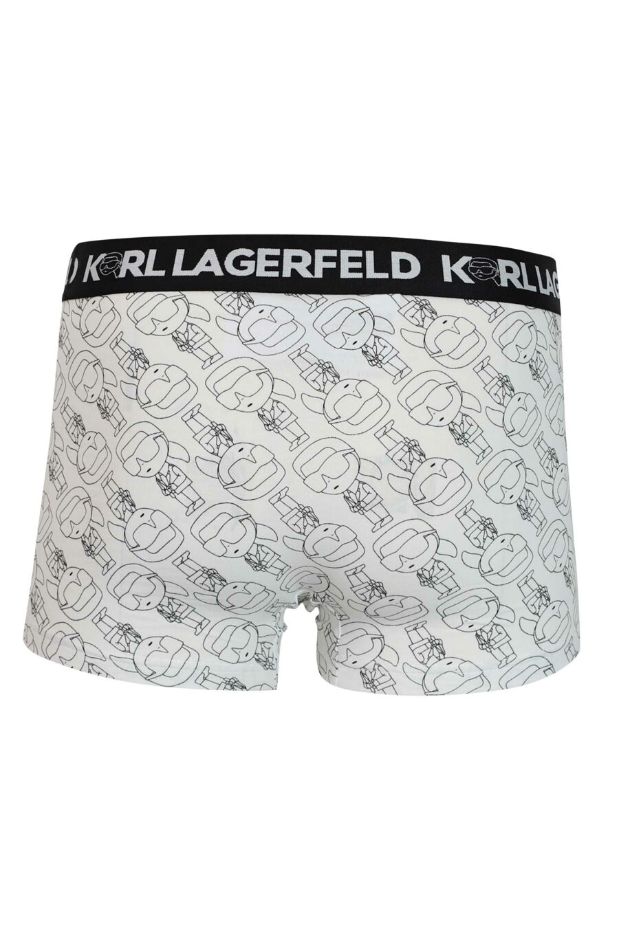 Pack of three black boxers with different "karl" prints - 8720744054580 4