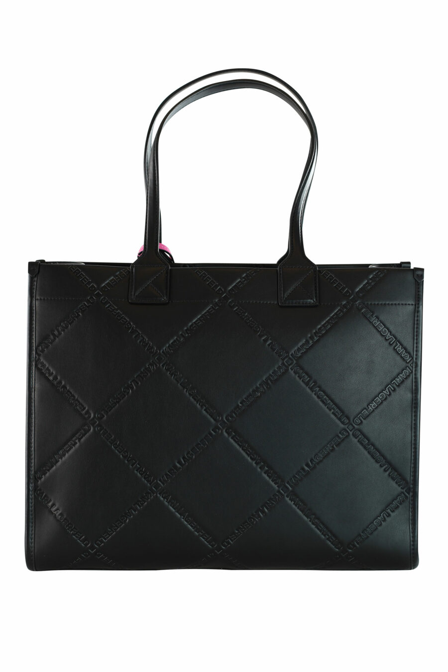 Tote bag black "k/skuare" with embossed logo - 8720744102526 3
