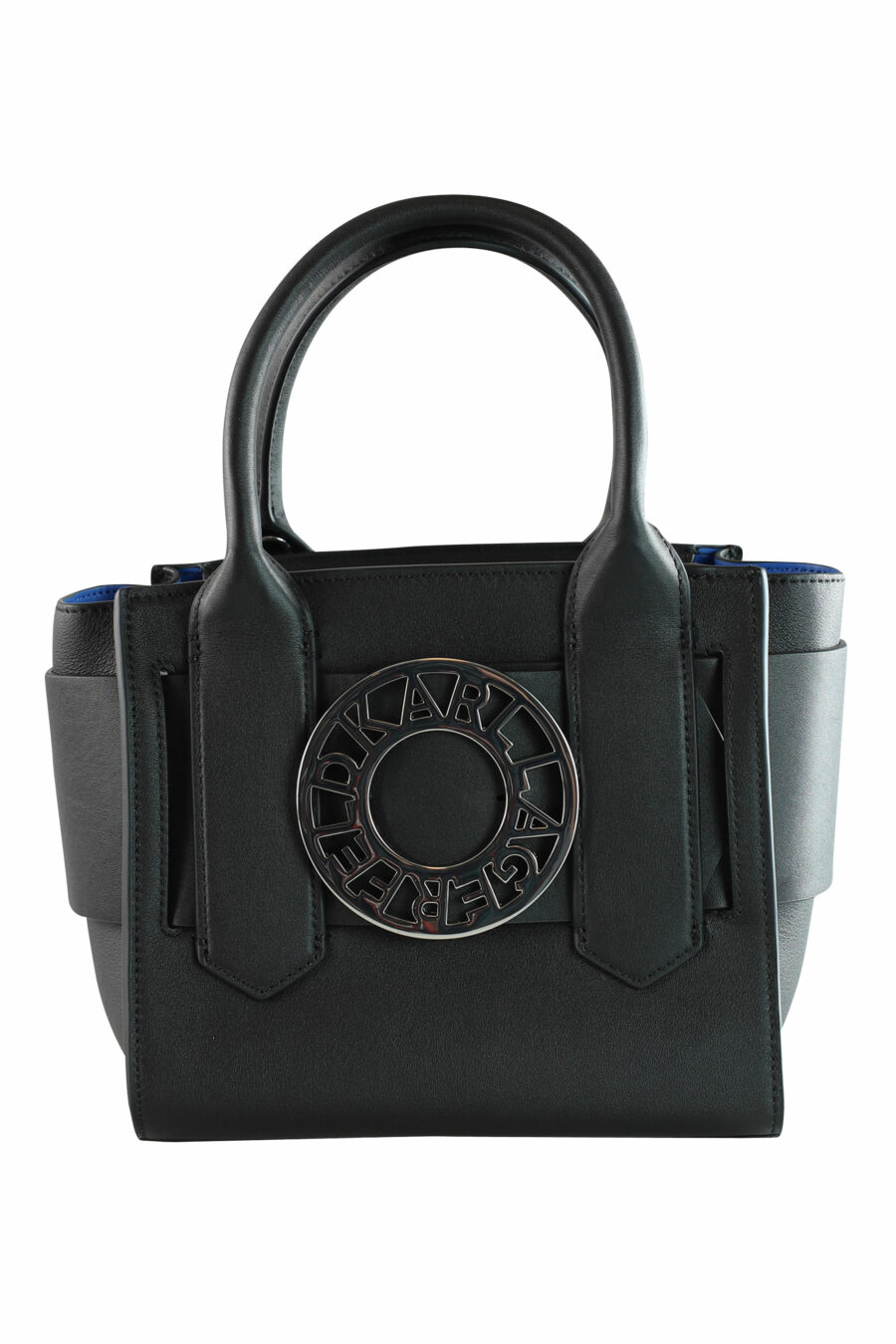 Tote bag mini negro con logo "k/disk" - 8720744103363