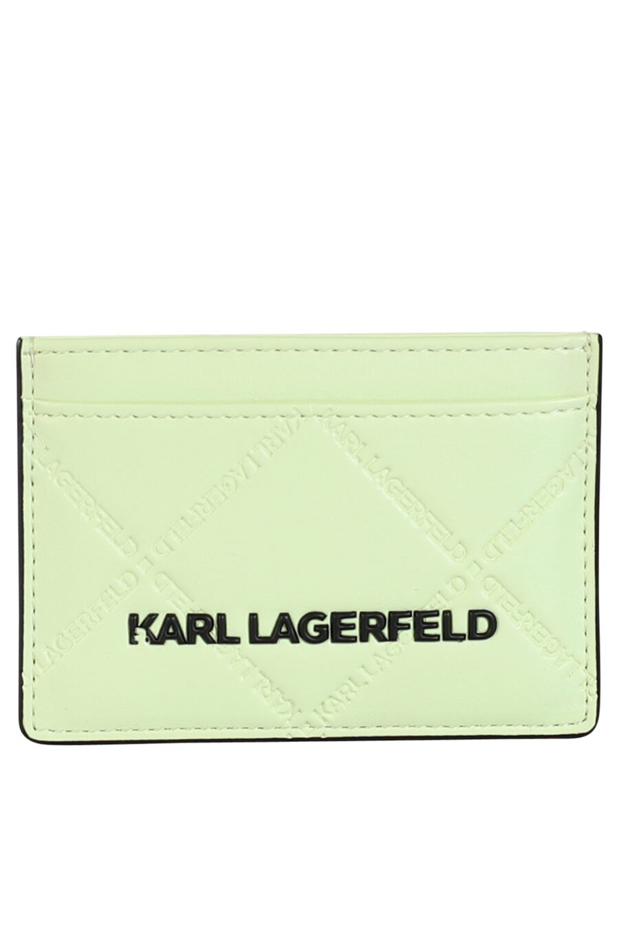 Green card holder with black logo - 8720744104551