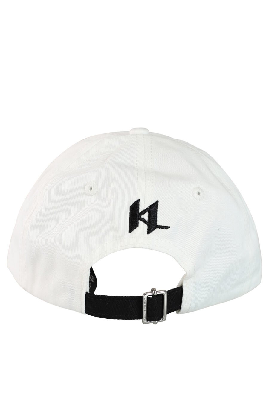 Weiße Mütze mit Logo auf dem Schirm "essential" - 8720744104940 2