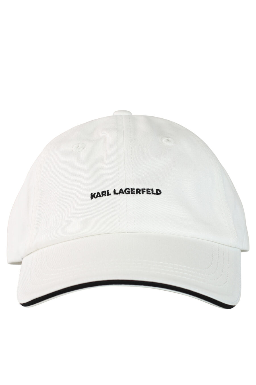 Weiße Mütze mit Logo auf dem Schirm "essential" - 8720744104940