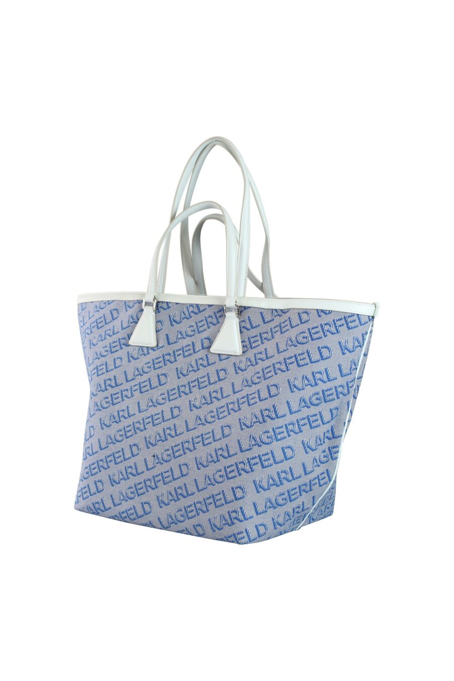 Tote bag azul "all over logo" - 8720744234203 2
