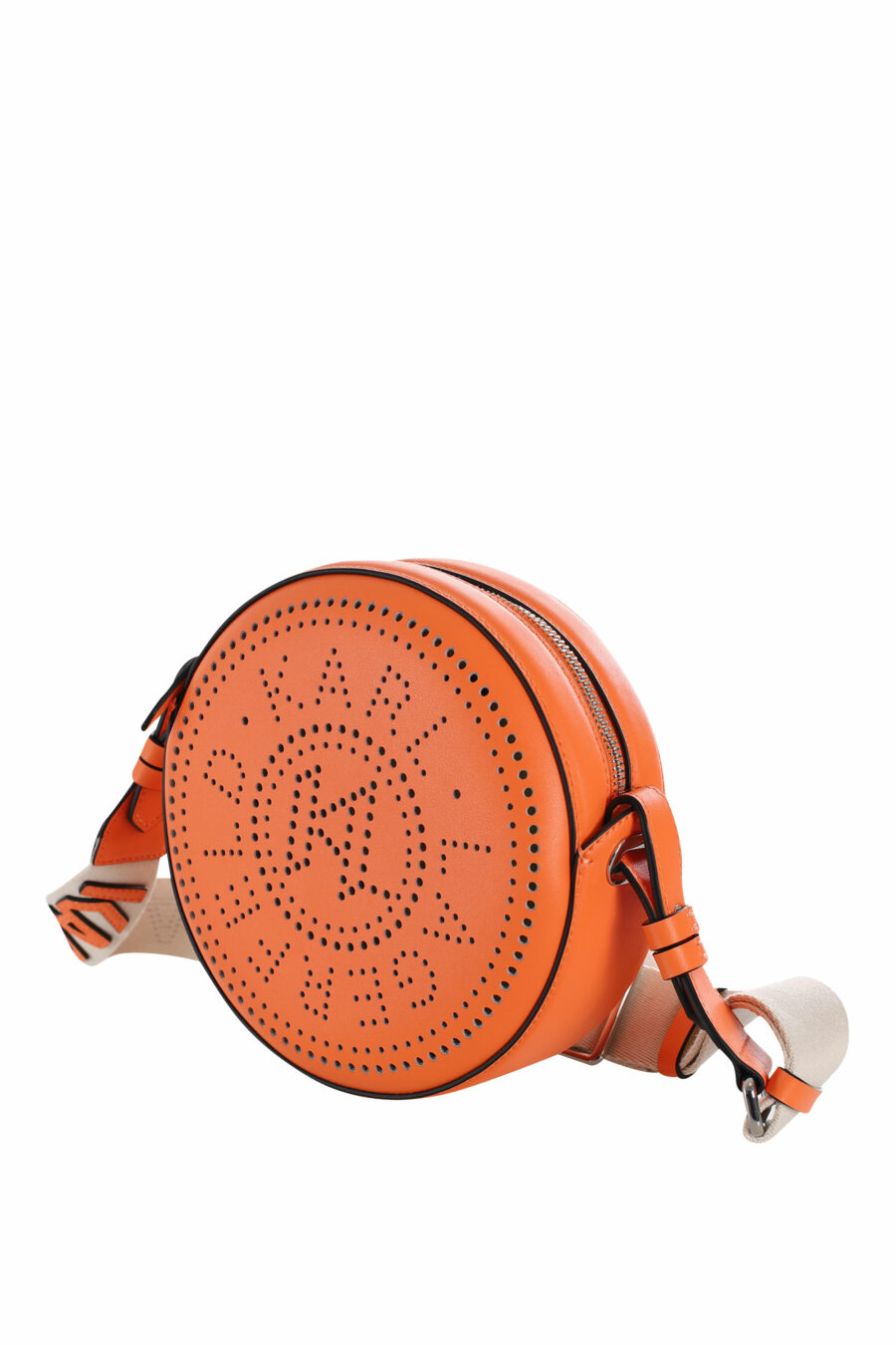 Bolso bandolero naranja circular con logo "k/circle" - 8720744234739 2