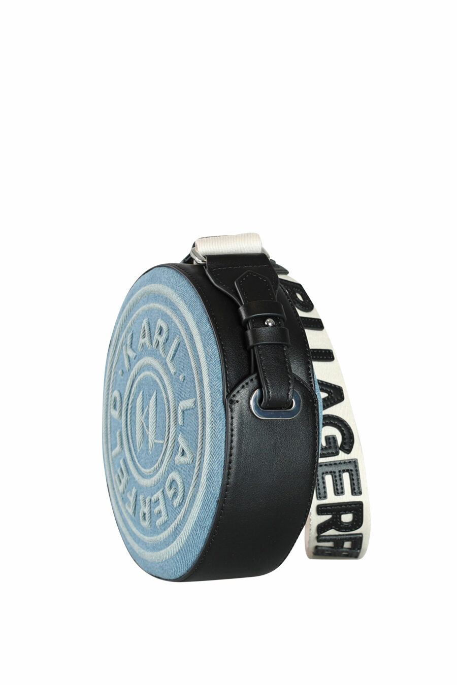 Bolso bandolera azul circular con logo monocromático - 8720744234760 2