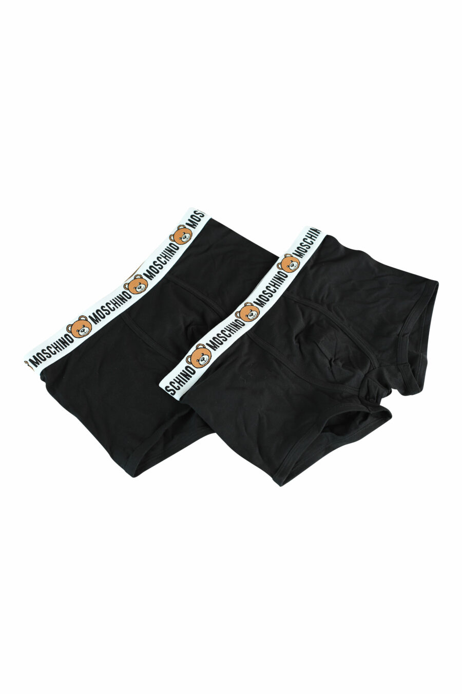 Pack de dos boxers negros con logo oso en cinturilla - 889316228779