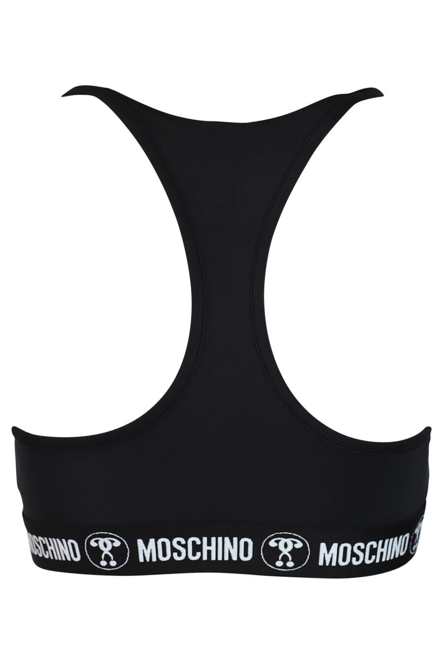 Moschino Black Logo Bra Moschino