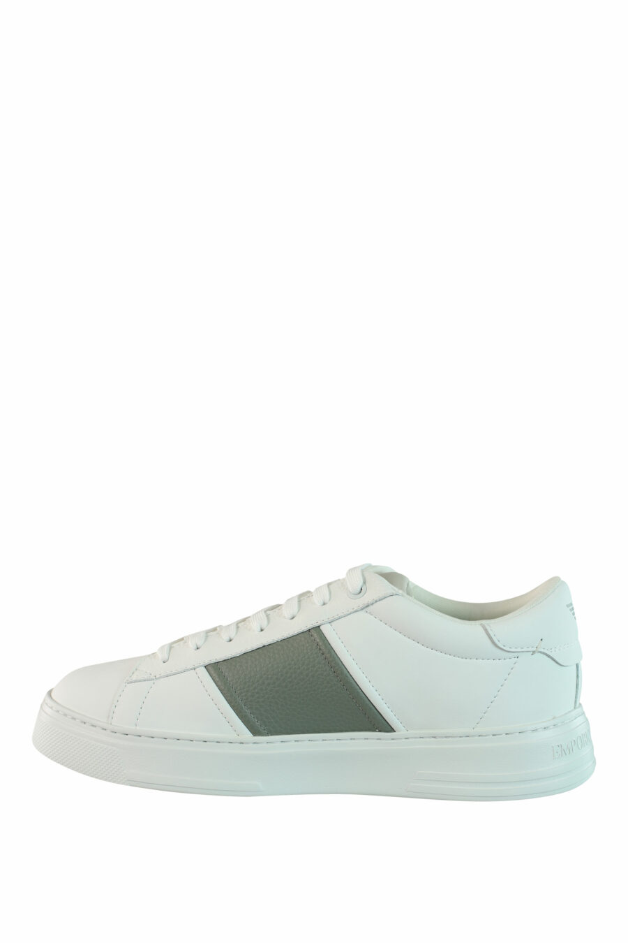 Zapatillas blancas con gris y minilogo - IMG 0894