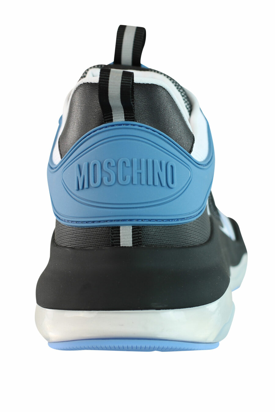 Zapatillas azules con blanco y negro "teddyrun 50" - IMG 0927