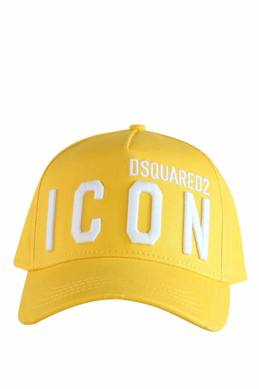 Gorra amarilla ajustable doble logo "icon" - IMG 1237