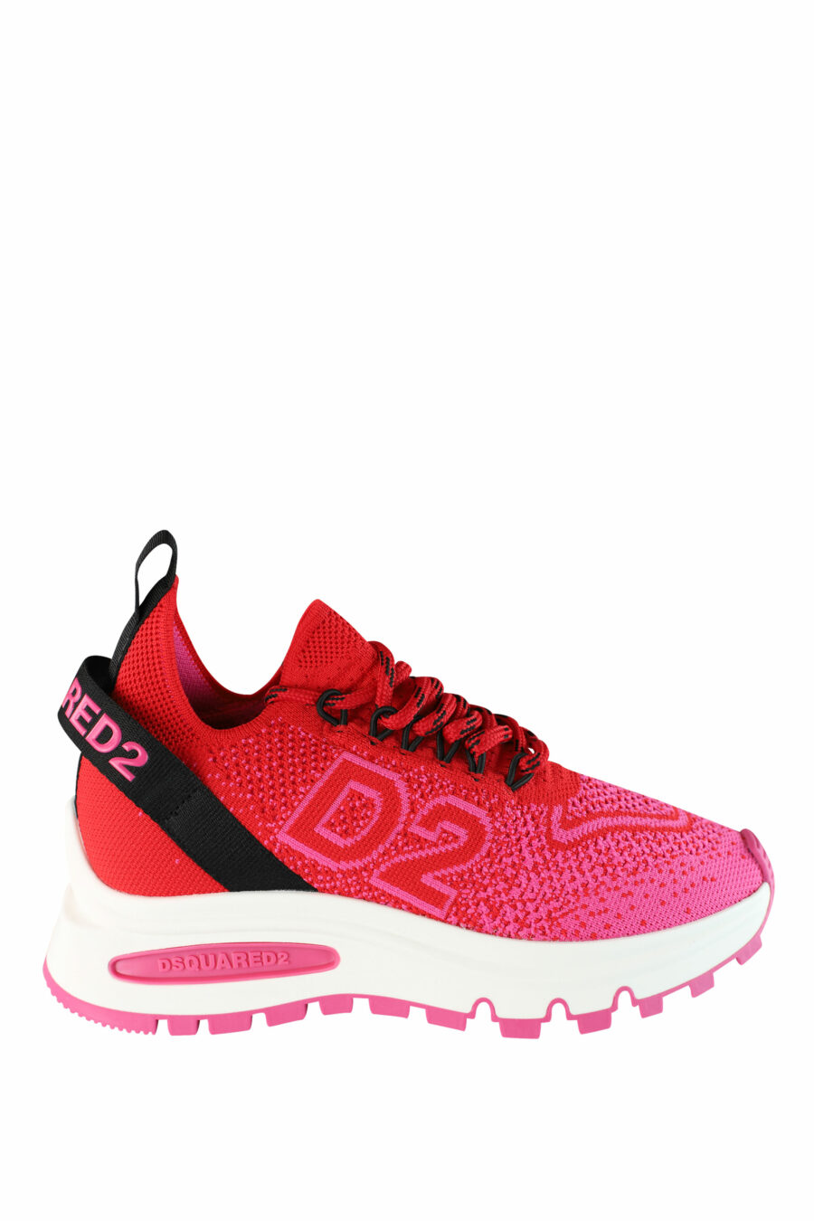 Zapatillas rojas y fucsia "Run D2" - IMG 1467