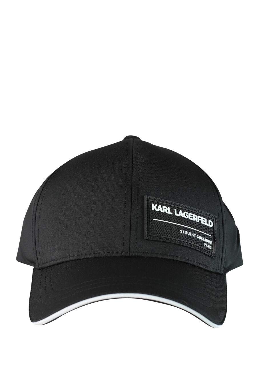 Gorra negra con logo etiqueta - IMG 1527