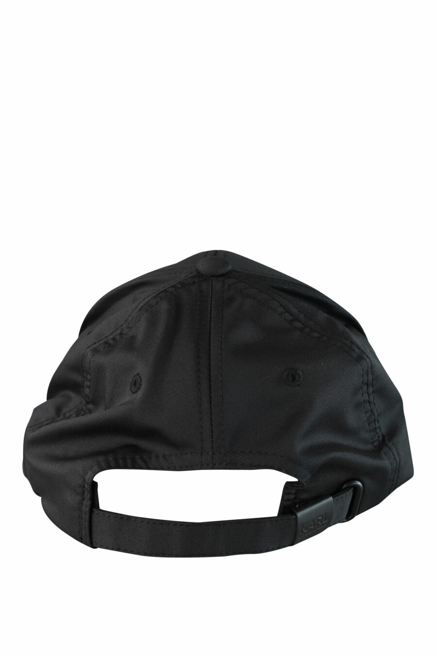 Gorra negra con logo etiqueta - IMG 1528