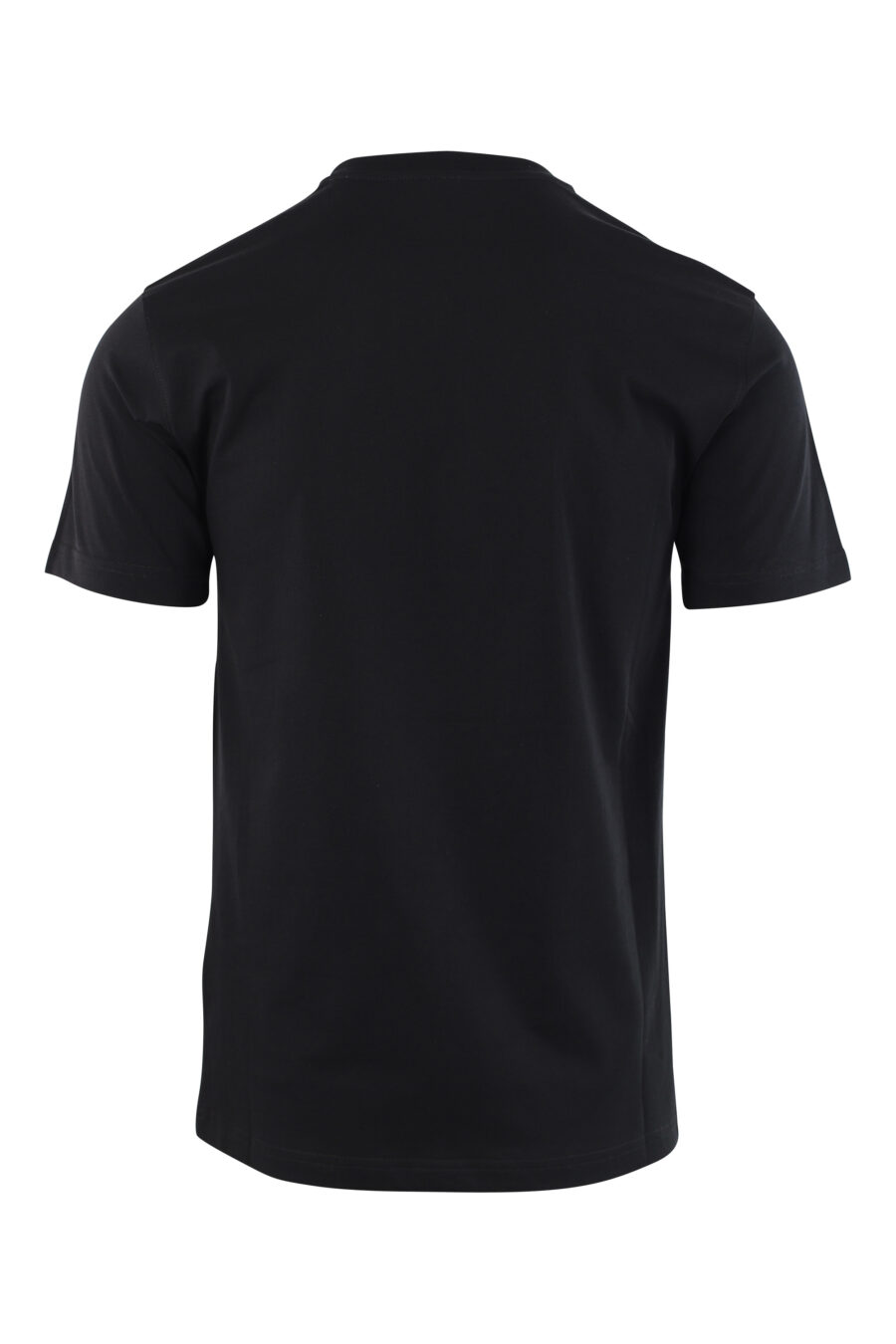 Schwarzes T-Shirt mit Maxilogo "Das ist kein Moschino-Spielzeug" - IMG 3788