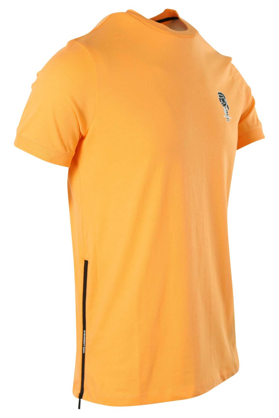 Camiseta naranja con minilogo blanco - 014769666 2