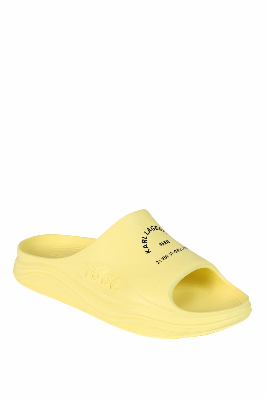 Sandalias amarillas "skoona" con logo - 5059529246012 2