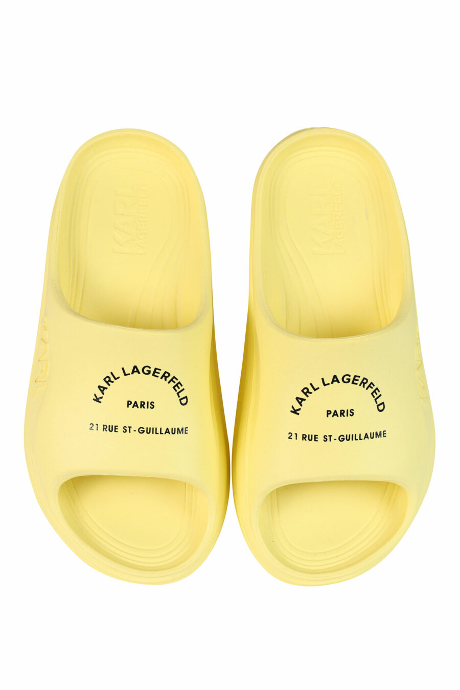 Sandalias amarillas "skoona" con logo - 5059529246012 5
