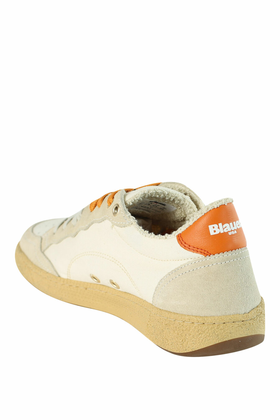 Zapatillas "MURRAY" blancas con detalles naranjas - 8058156497214 4