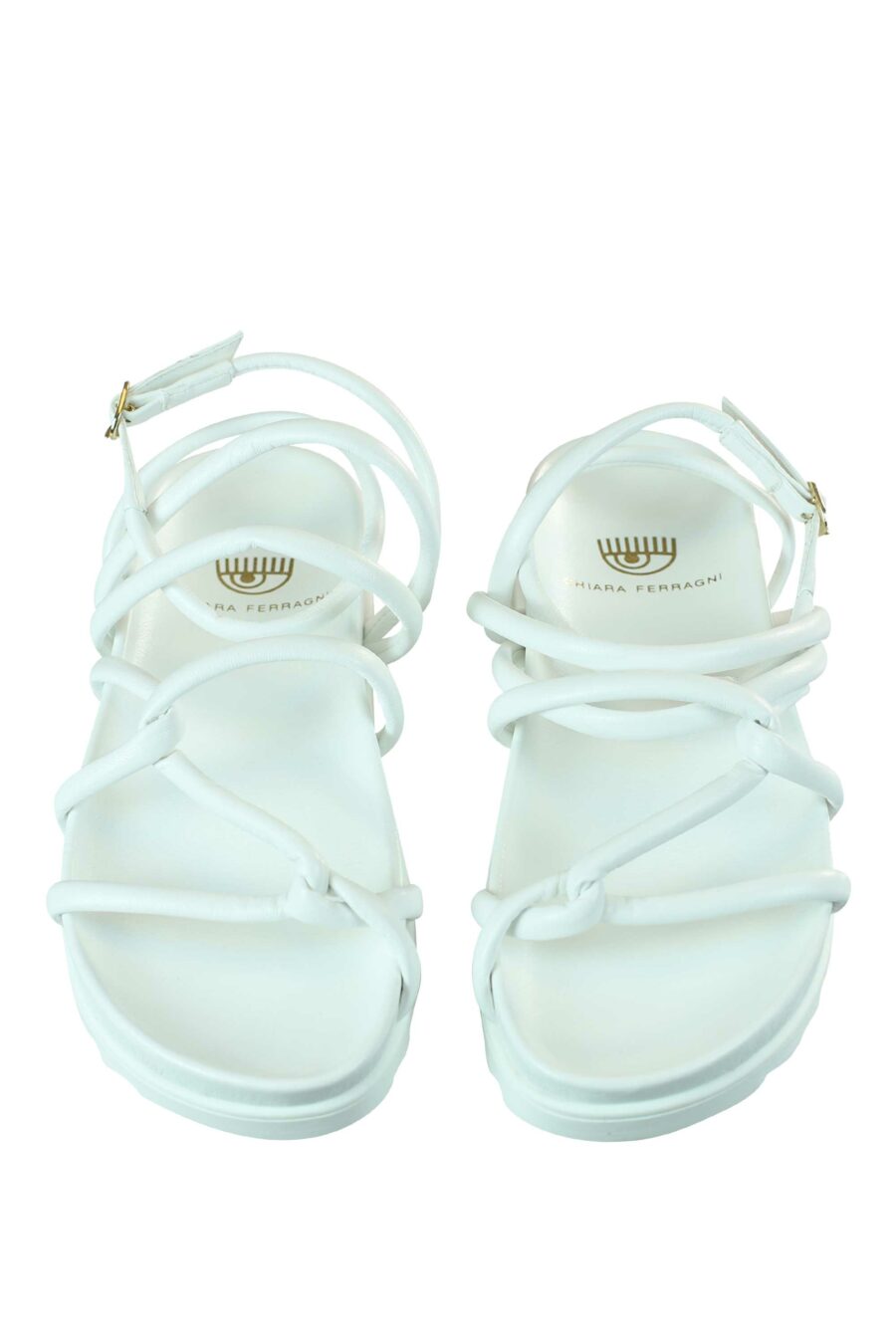 White strappy sandals - 8059388229659 4