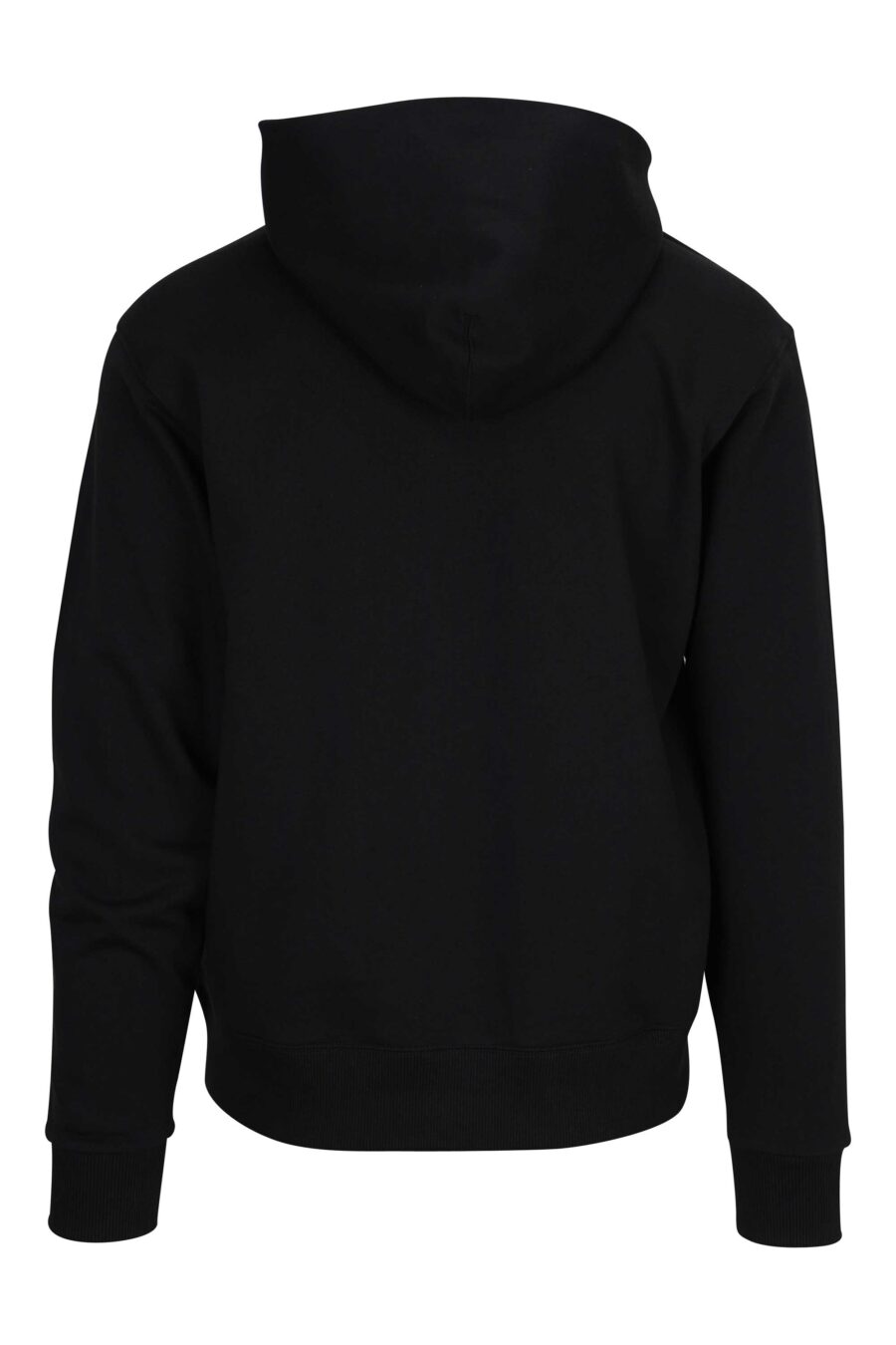 Black hooded sweatshirt with mini logo "boke flower" - 3612230469198 1