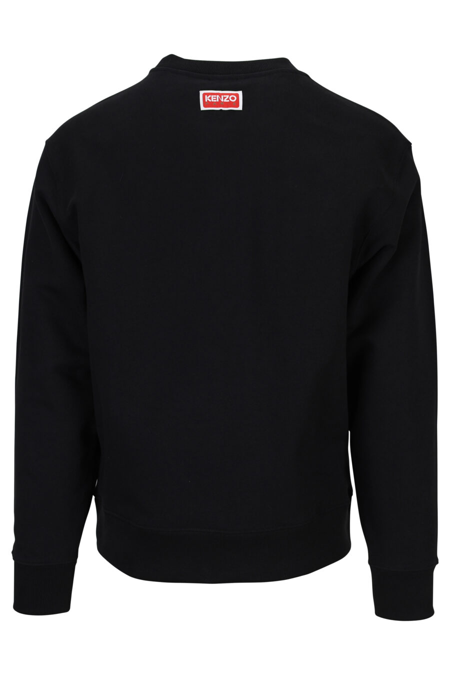 Black sweatshirt with maxilogo "boke flower" - 3612230482692 1