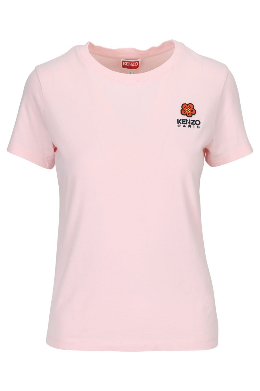 Camiseta rosa con minilogo "boke flower" - 3612230483330