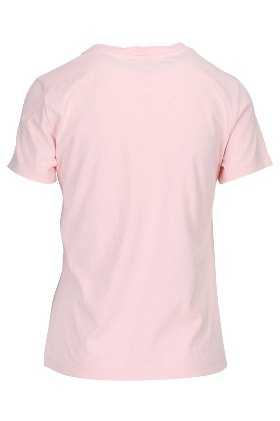 Camiseta rosa con minilogo "boke flower" - 3612230483330 1