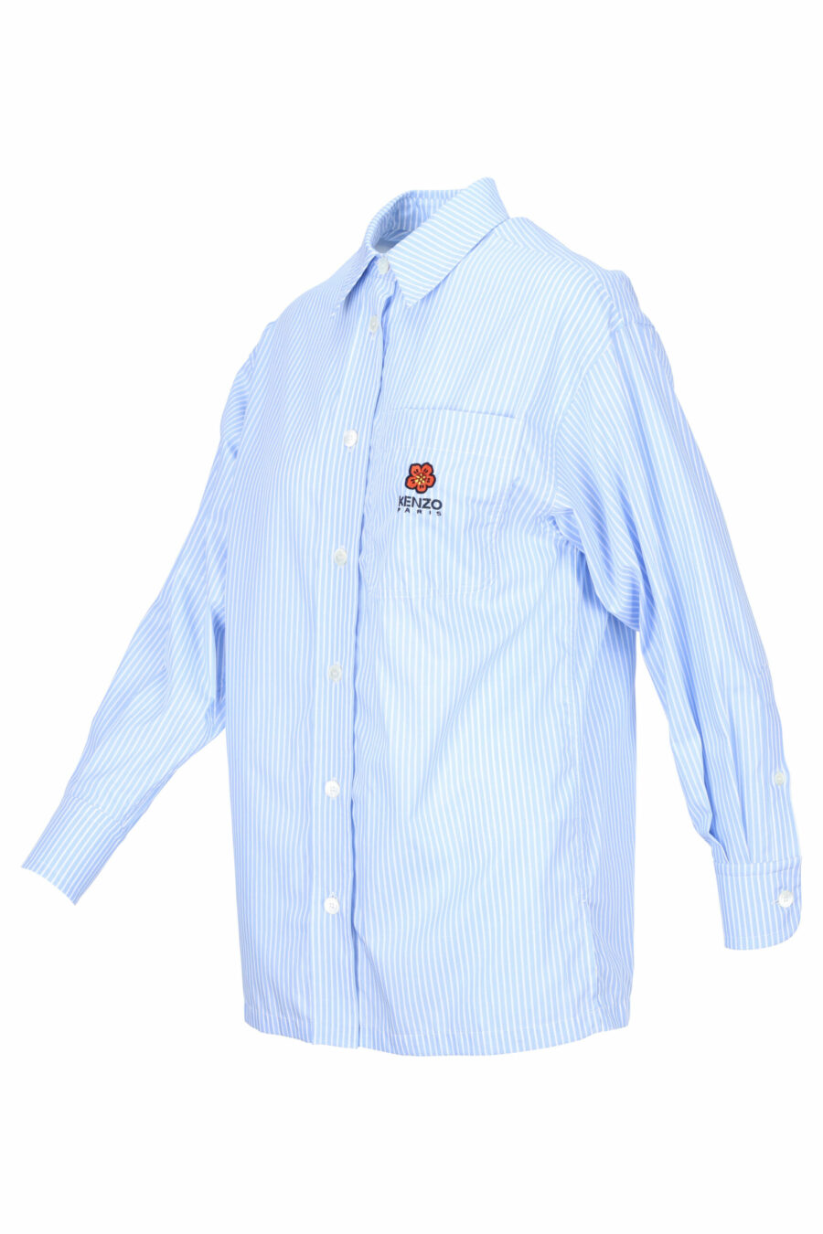 Camisa azul cielo con minilogo "boke flower" - 3612230488632 1 scaled
