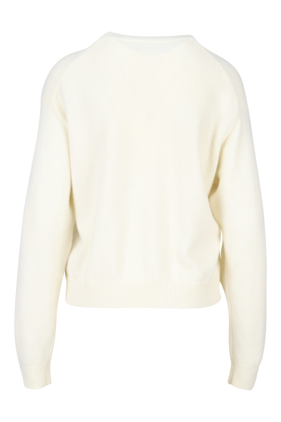 White pullover with "boke flower" maxilogue - 3612230530171 1