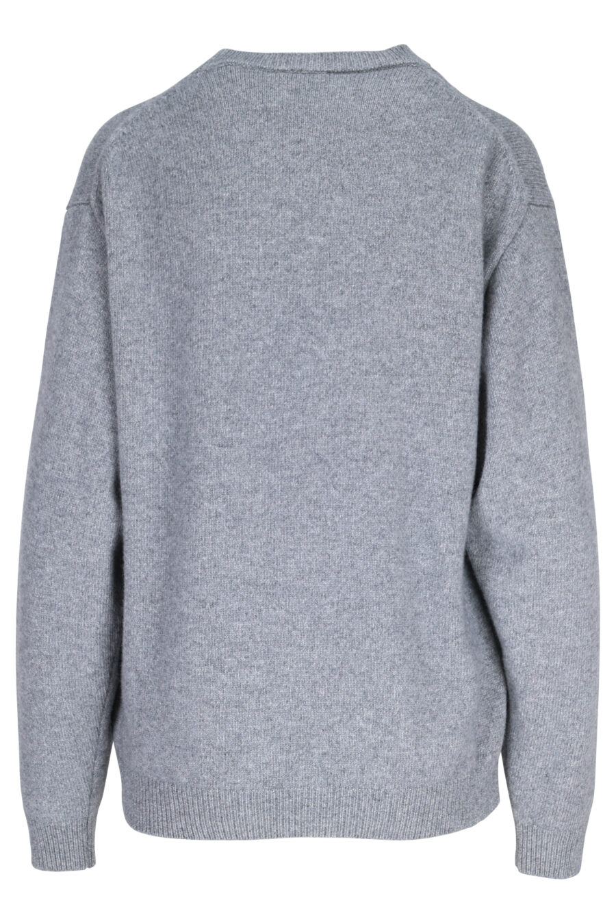 Grey jumper with mini-logo "bokeflower" - 3612230532519 1