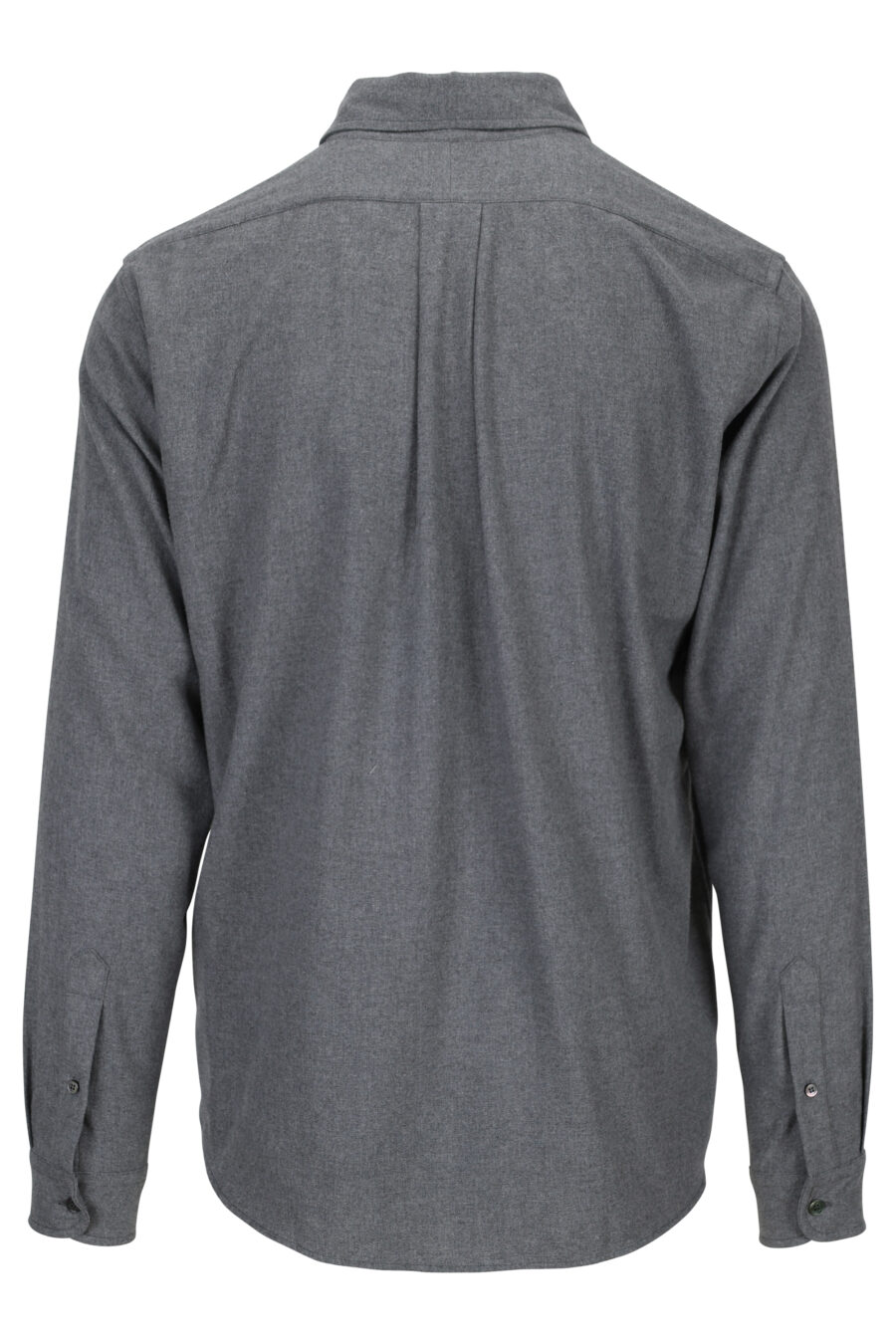 Camisa gris con minilogo "boke flower" - 3612230541900 1
