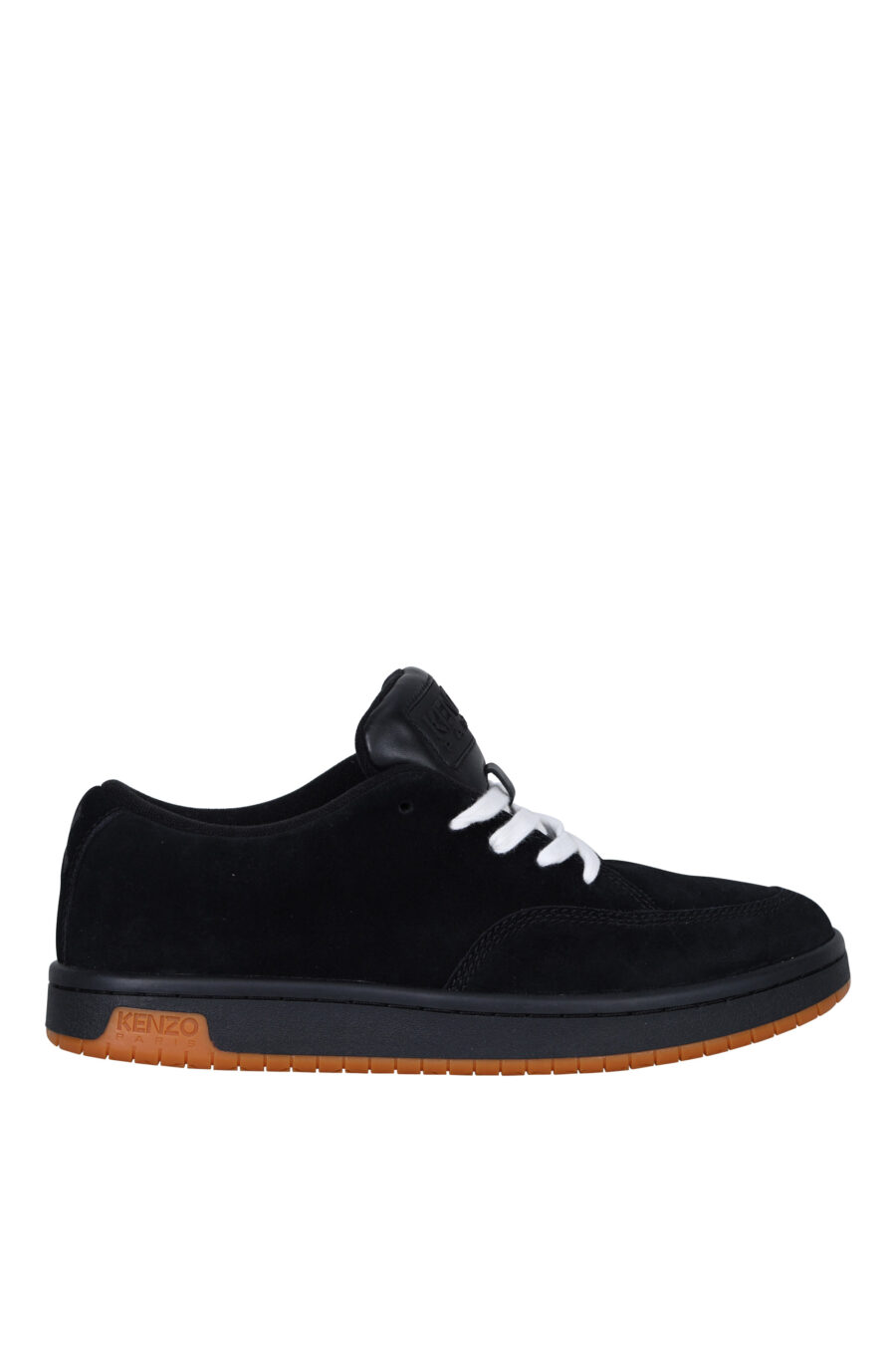 Black trainers "kenzo dome" with minilogo and brown sole - 3612230549111