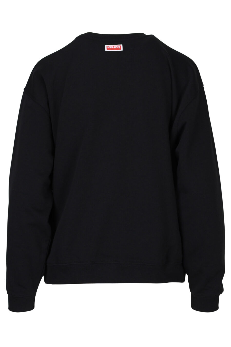 Black sweatshirt with embroidered "tiger" logo - 3612230551978 1
