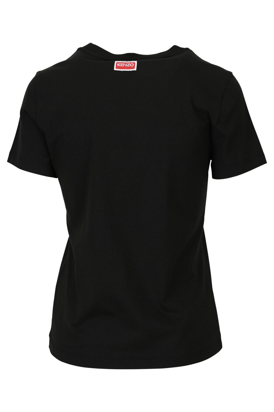 T-shirt preta com o logótipo "tigre" bordado - 3612230552487 1