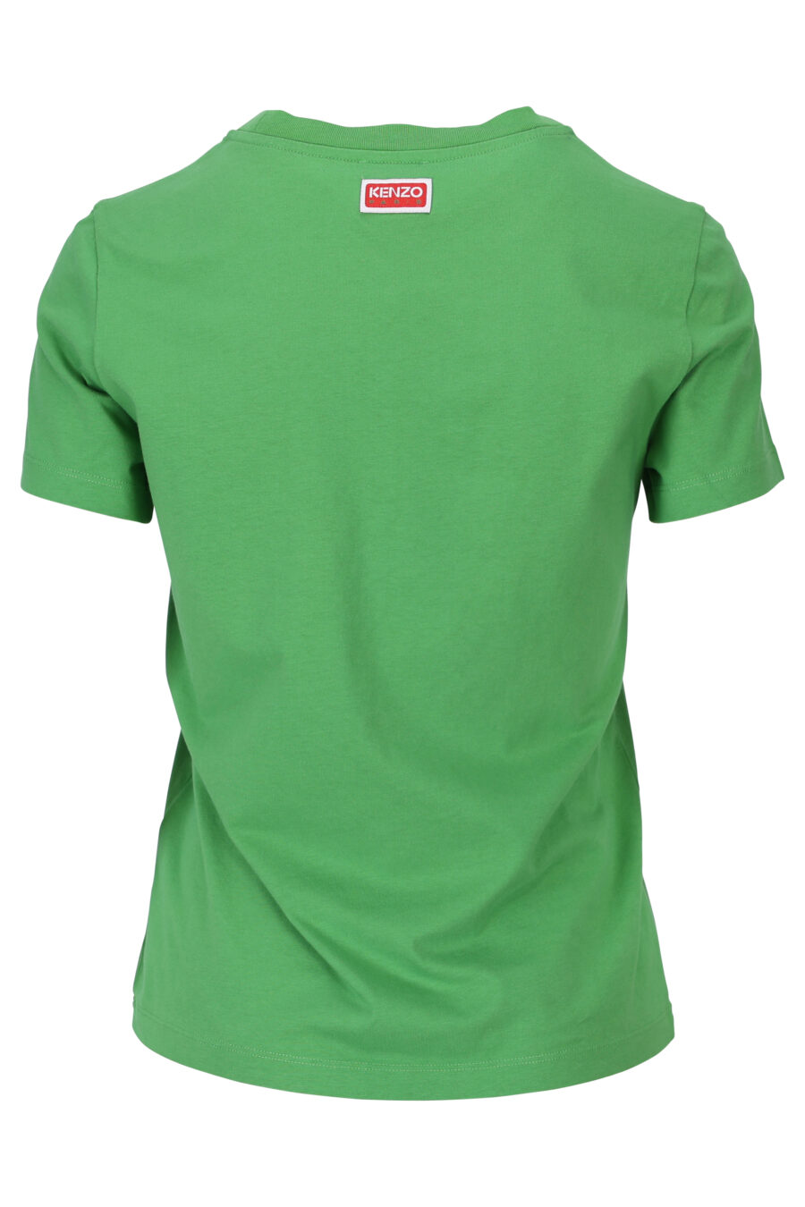 T-shirt verde com o logótipo "tigre" bordado - 3612230552524 1