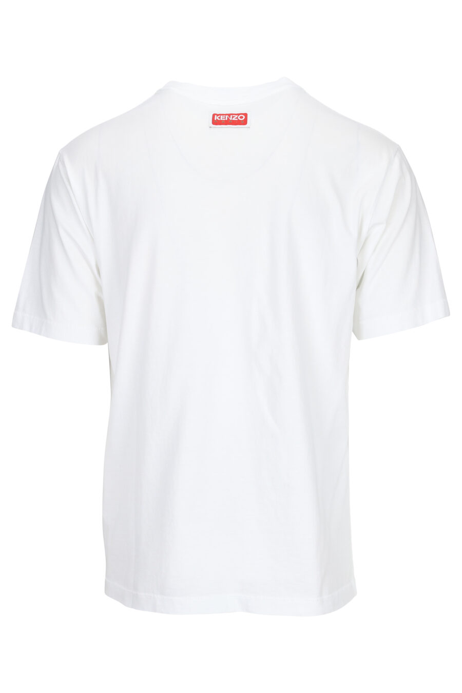 T-shirt blanc avec minilogue éléphant - 3612230553590 1