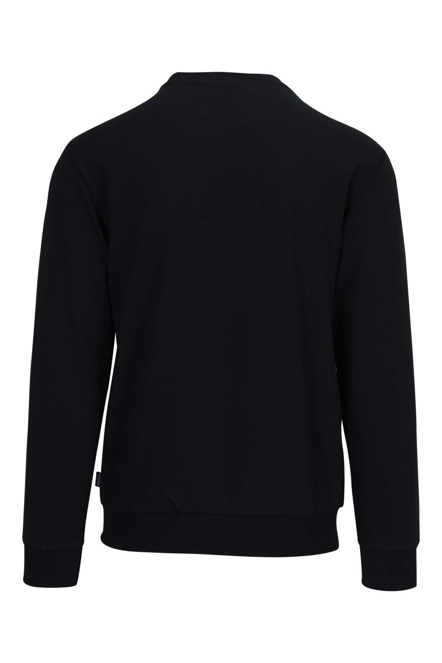 Black sweatshirt with "underbear" bear logo patch - 667113012964 1