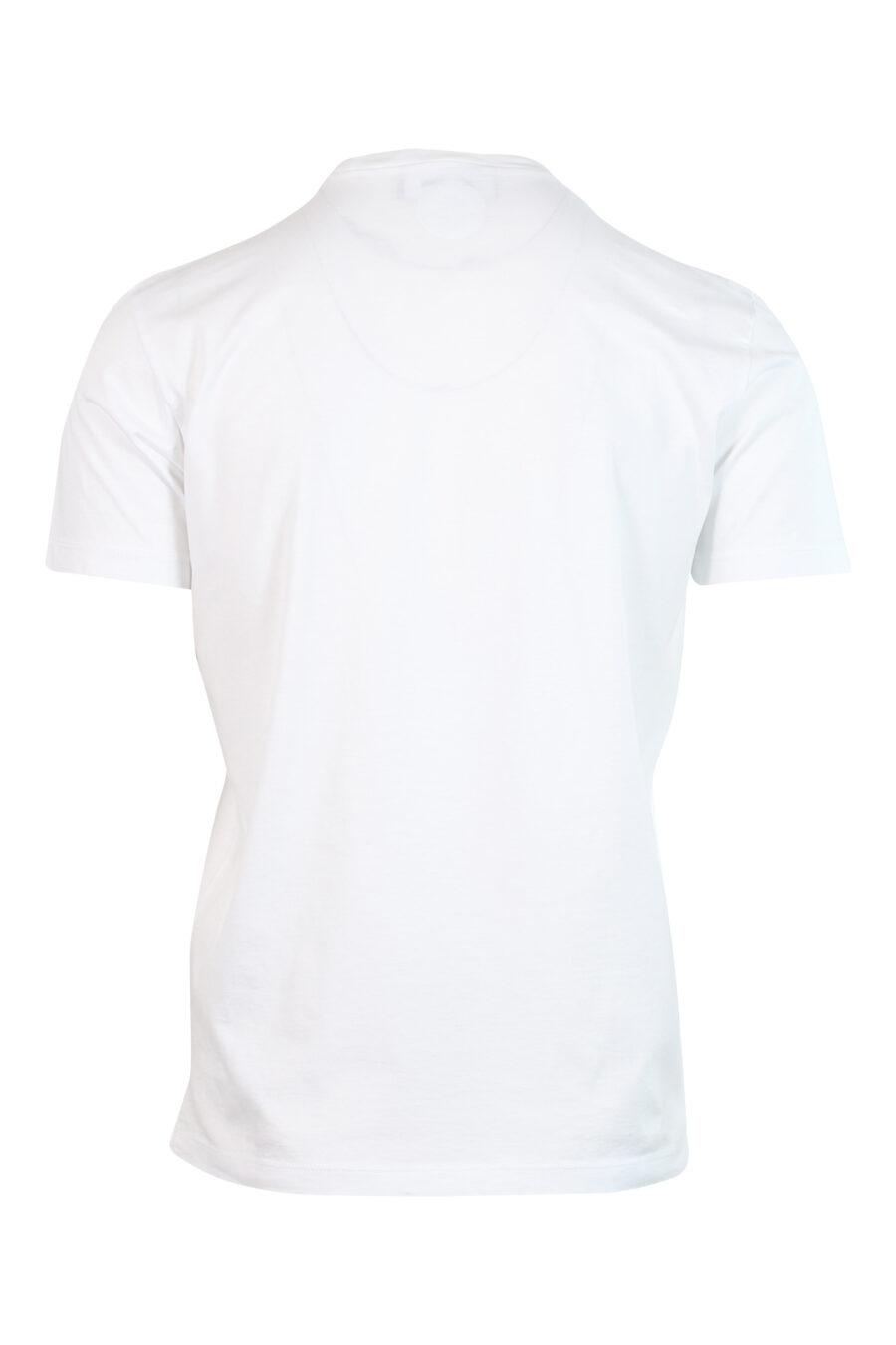 White T-shirt with maxilogo graphic leaf outline - 8052134940945 2