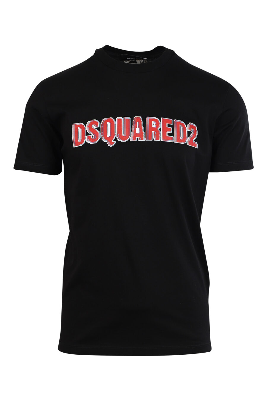 Black T-shirt with red logo - 8052134946053
