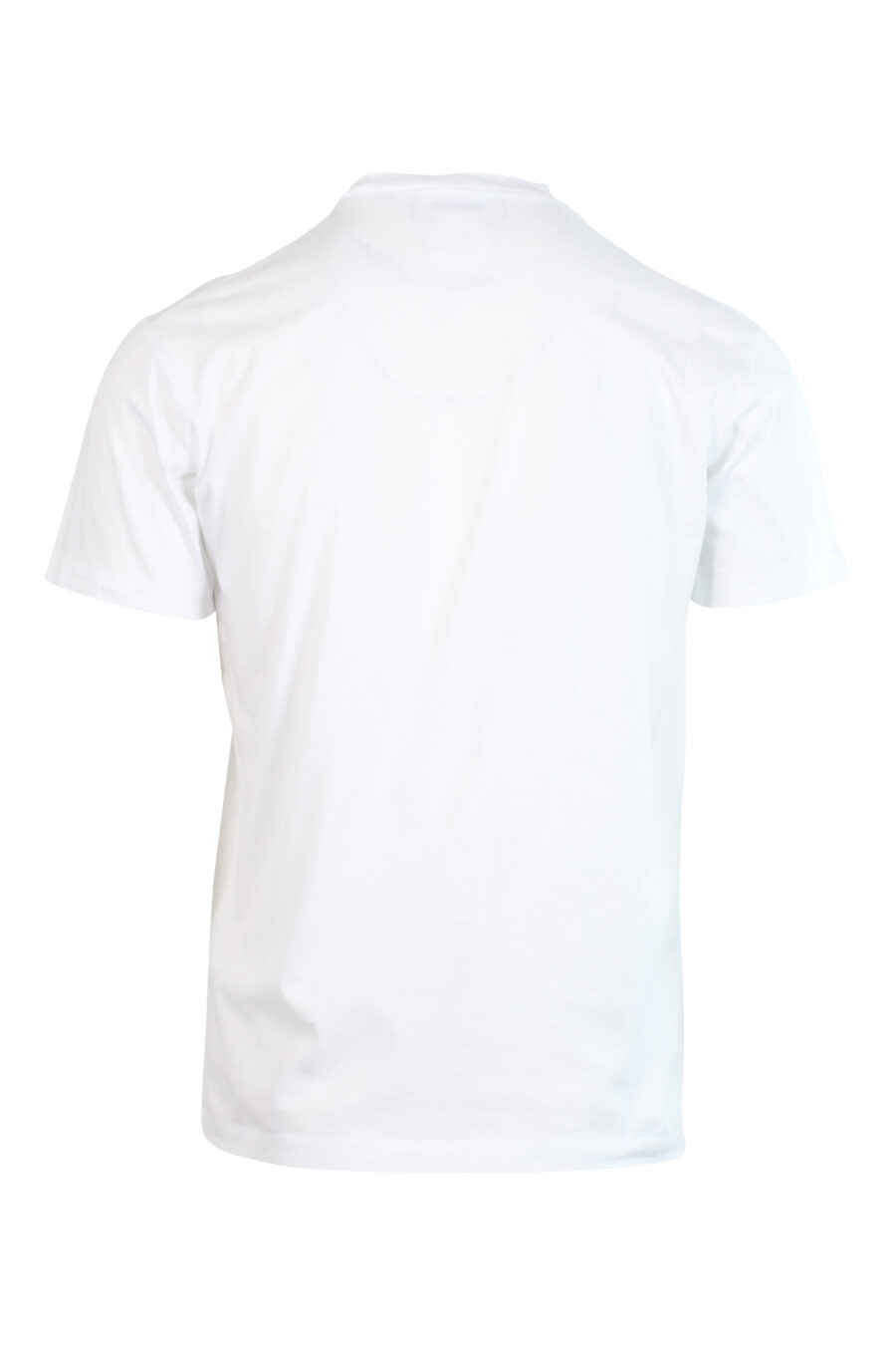 Weißes T-Shirt mit monochromem Logo - 8052134946381 2