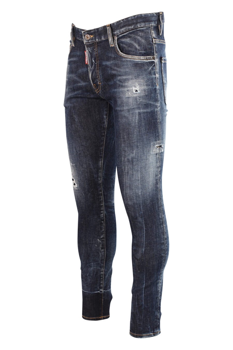 Jeans "super twinkey jean" bleu avec déchirures - 8052134966914 2