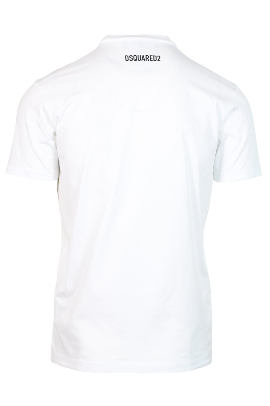 Camiseta blanca con maxilogo perro "Pixeled" - 8052134980705 2